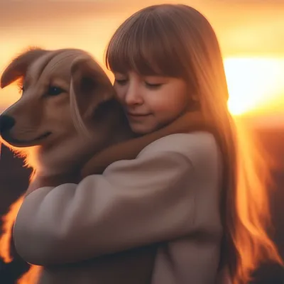 Мурашко Александр - Девушка с собакой 1 - Русская школа - XIX век -  Murashko Oleksandr - Girl with a Dog 1 - Russian School - 19th Century  Stock Photo - Alamy