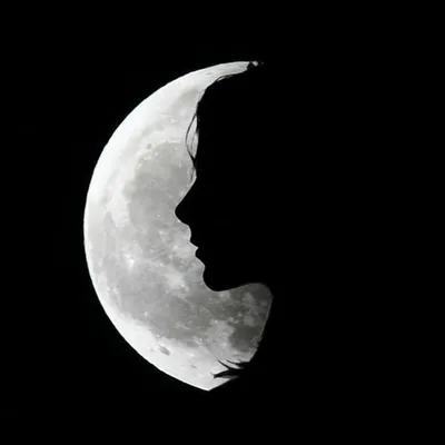 Девушка На Луне Admires Night Sky — стоковая векторная графика и другие  изображения на тему Луна - Луна, Спутник планеты, Женщины - iStock
