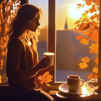 Чашка чая или кофе в руках цветов, листьев осенью в выходные дни осени  уютных красивых характер осенью лист Стоковое Фото - изображение  насчитывающей эспрессо, октябрь: 199139548