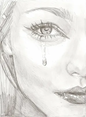 Девушка плачет слезы падают бизнес материал Фон И картинка для бесплатной  загрузки - Pngtree