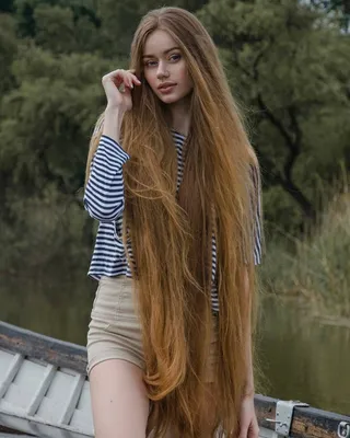 Картинки красивая девушка с длинными волосами (49 фото) » Картинки,  раскраски и трафареты для всех - Klev.CLUB