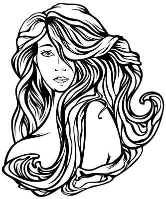 Картина на холсте для интерьера Салон красоты, девушка с длинными волосами,  парикмахерская, брюнетка (6) 50х70 - купить по низкой цене в  интернет-магазине OZON (937591866)