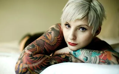 Татуировка женская на руке чикано девушка - мастер Слава Tech Lunatic 2104  | Art of Pain