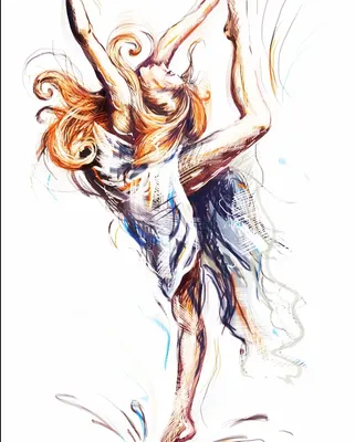 Современные девушки Каваны живопись девушка танцует элегантные балетные  постеры принты настенная картина для гостиной украшения дома Cuadros –  лучшие товары в онлайн-магазине Джум Гик