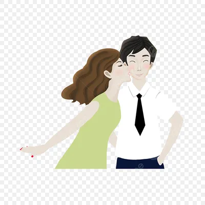 Девушка целует парня стоковое изображение. изображение насчитывающей  мужчина - 243349279