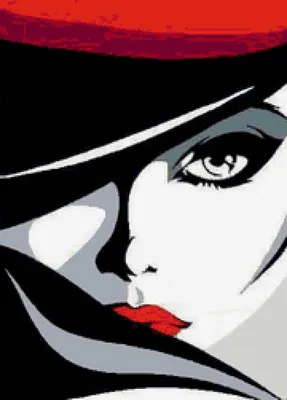 Картина по номерам на холсте ТРИ СОВЫ «Девушка в шляпе», 40×50, с  акриловыми красками и кистями - купить в Москве оптом и в розницу в  интернет-магазине Deloks