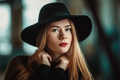 Девушка в шляпе. Photographer Egor Konabevtsev