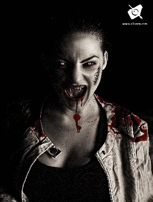 Арт девушка вампир нейросеть | Пикабу