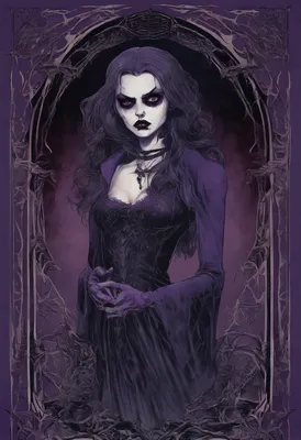 Девушка вампир арт - фото и картинки: 31 штук