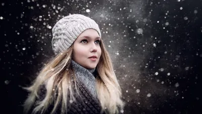 Фото девушки зимой | Фотосессия, Снежная фотография, Зимняя фотография