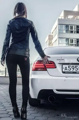 Девушка на BMW