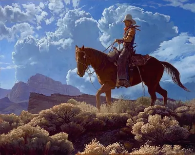 дикий запад сцена абстрактный ковбой, утро, иллюстрация, ранчо фон картинки  и Фото для бесплатной загрузки