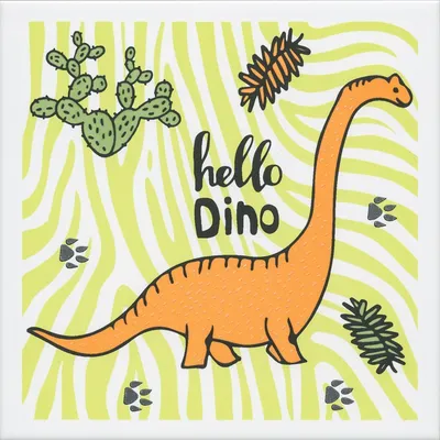 Наклейка Акварельные динозаврики на Стену – Купить | Виниловые стикеры из  каталога интернет магазина allstick.ru