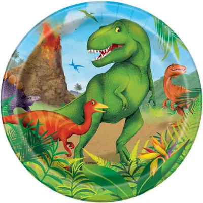 счастливые динозавры для детей настенное искусство - TenStickers