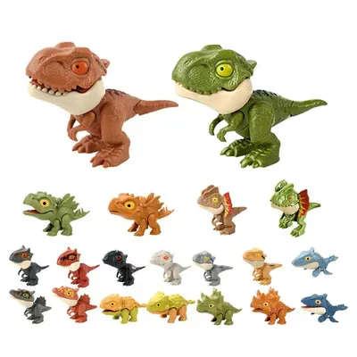 Купить 9 стилей, 15 см, маленькие игрушки-динозавры, тираннозавр Юрского  периода, Indominus Rex, трицератопс, бронтозавр, подарки для мальчиков |  Joom