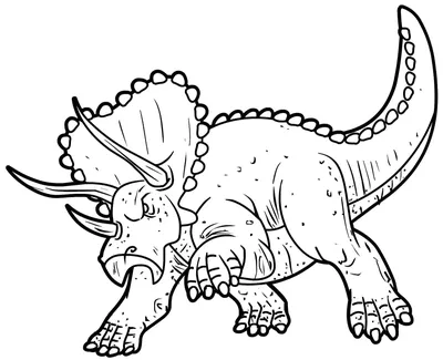 Раскраски про динозавров-хищников