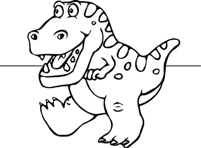 Динозавры раскраска распечатать — Все для детского сада