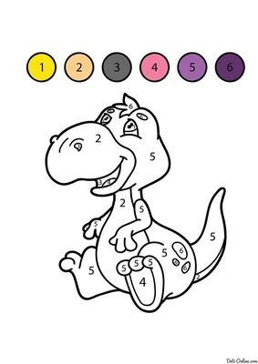 Динозавры раскраски и картинки для детского творчества