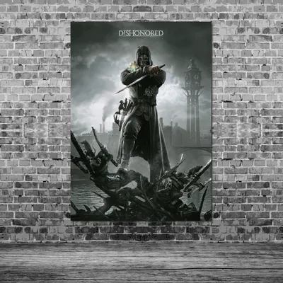 Купить Обложка на паспорт Dishonored в интернет-магазине Анимоника