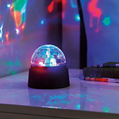 Диско-шар светодиодный 6 LED 9 см мультисвет по цене 454 ₽/шт. купить в  Курске в интернет-магазине Леруа Мерлен