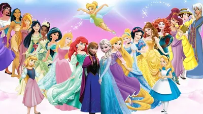 Дисней Принцессы и их принцы в красивых картинках - YouLoveIt.ru