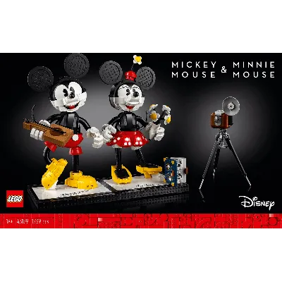 Конструктор Микки Маус и Минни Маус 43179 LEGO Disney – заказать из-за  границы с доставкой в «CDEK.Shopping»