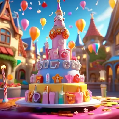 Гирлянда Disney с плакатом, С Днем Рождения, Микки Маус, длина 210 см,  60х40 см 3740658 - купить в Юмаркет, цена на Мегамаркет