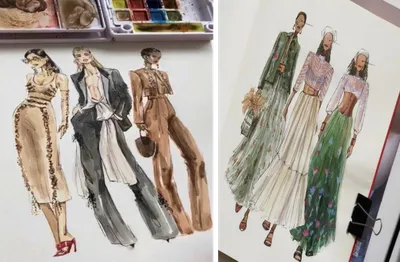 Модная модель линейки для человеческого тела дизайн одежды инструмент для  рисования скетчей для модного дизайна Женская линейка для рисования  подходит для бумаги A4 | AliExpress