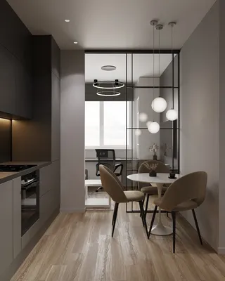 Дизайн однокомнатной квартиры 2017, 94 фото и идеи интерьера смарт квартир  | The Architect