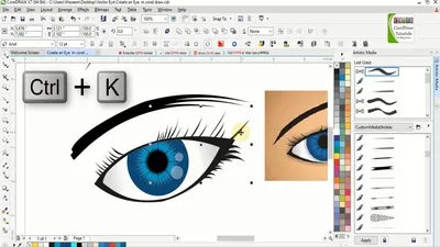 CorelDraw Tutorials for Beginners - Curve Design background in corel draw  x7 Video Link: http://bit.ly/2WSRzNo Learn corel with #cdtfb #CurveDesign  #Background #3 Some more interesting Videos: 3d design in corel draw with