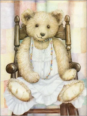 Салфетка для декупажа \"Белый медведь на коньках\" бумажная, 196141, 33х33 см