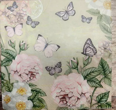 Бабочки и цветы. Набор для вышивания РТО купить с доставкой по России
