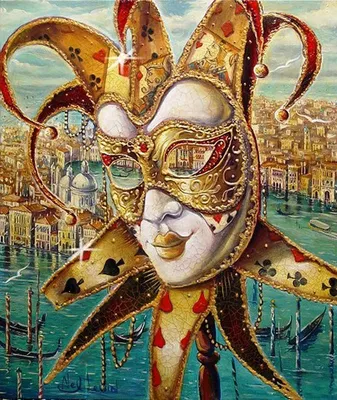 Картина по номерам “Яркая Венеция” Идейка KHO3620 40х50 см | Стандартные  картины по номерам