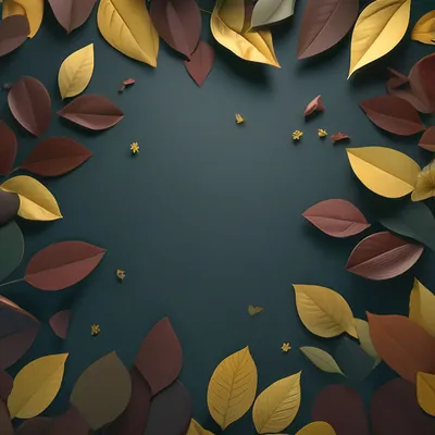 Фон для сайта темный с листьями» — создано в Шедевруме