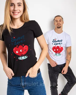 ХА314 Парные футболки влюбленных парня девушки майки одежда подруг