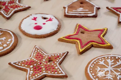 Рождественское имбирное печенье | Julia Cookbook