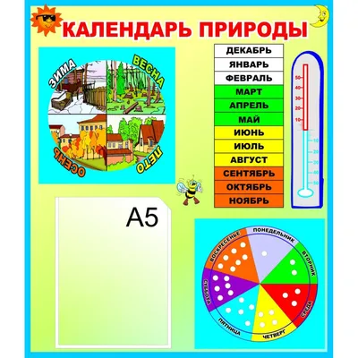 Календарь природы. Купить в интернет магазине производителя Десятое  королевство.