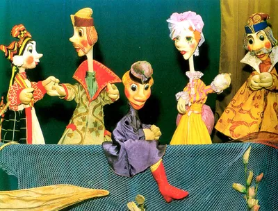Ширма для кукольного театра (Напольная)