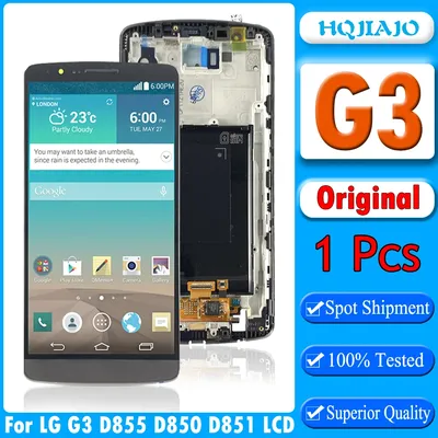 5.5\" Original For LG G3 LCD Display Touch Screen For D852 LGLS990 D855 D850  D851 Display LCD Screen Panel Assembly - AliExpress