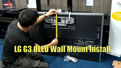 LG G3 OLED Wall Mount Installation, the easy way! - YouTube