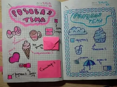 Идея для личного дневника | ☆ Идеи для личных дневников☆ ЛД - Личный дневник  | ВКонтакте