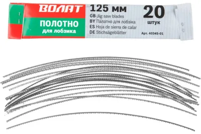 Пилки для лобзика Т308В по дереву, ламинату чистый рез 116x90мм 2 шт. Вихрь  73/10/5/10- купить в Remont Doma| Каталог с ценами на сайте, доставка.