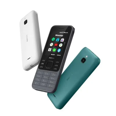 Nokia 6300 4G TA-1324 4GB GSM Unlocked Phone Dual Sim - Powder White -  Walmart.com