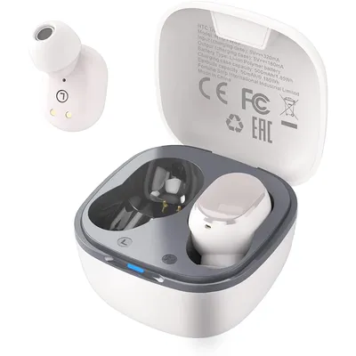 Amazon.com: HTC True Wireless Earbuds 2 Bluetooth 5.1 with USB-C Charging  Case, 32-Hour Playtime, Built-in Microphone, Touch Control Wireless  Earbuds- White : Electronics