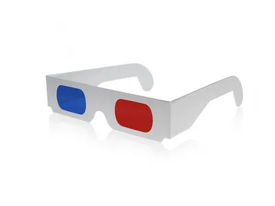 Универсальные красные и синие линзы для 3D-очков | AliExpress