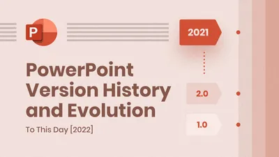 PowerPoint Version History and Evolution To This Day [2022]
