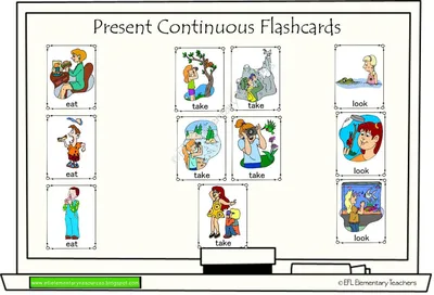 Present Continuous -Free Grammar Lesson - ESLfriend.com