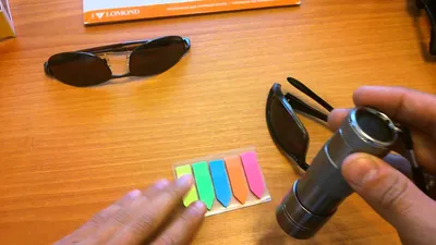 Простая проверка солнцезащитных очков на УльтраФиолет и поляризацию -  YouTube