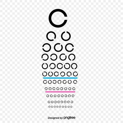 Детская таблица для проверки зрения - Блог для саморазвития | Таблица для проверки  зрения, Детские рисунки