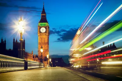 Фон рабочего стола где видно Фото бесплатно вечер, город, Лондон, Англия,  Биг-бен, утро, дорога, архитектура